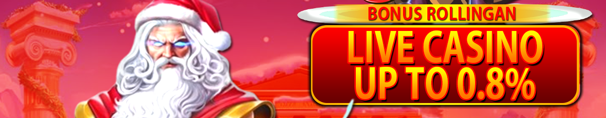 BONUS ROLLINGAN LIVE CASINO UP TO 0.8%